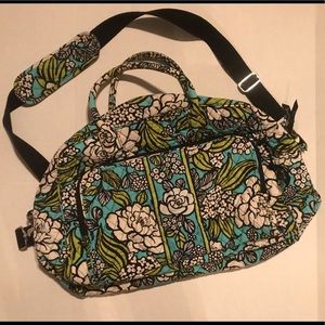Vera Bradley Weekender Bag Island Blooms